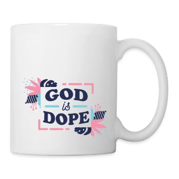 God Is - Tasse - Weiß - Rechts