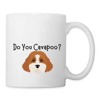 Do You Cavapoo Sticker - Mug - white - Right