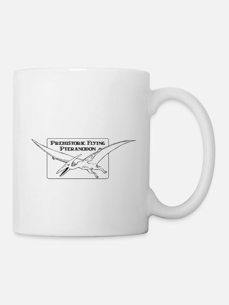 Ptéranodon ptéranodon ptérosaure, conçu par Mondwinkel - Mug blanc - blanc