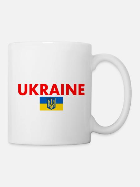 Ukraine - Tasse - Weiß
