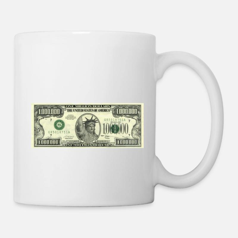 1 million de dollars - Mug blanc - blanc