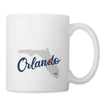 Orlanda - Floride - États-Unis - États-Unis d’Amérique - Mug blanc - blanc - Droite