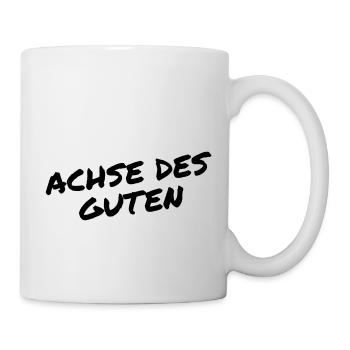 Achse des Guten - Tasse - Weiß - Rechts