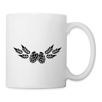 Hopfen und Malz (1c) - Tasse - Weiß - Rechts