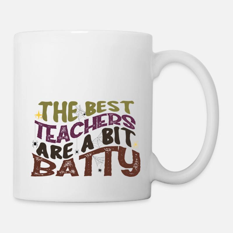 Les meilleurs professeurs sont un peu battus - Mug blanc - blanc