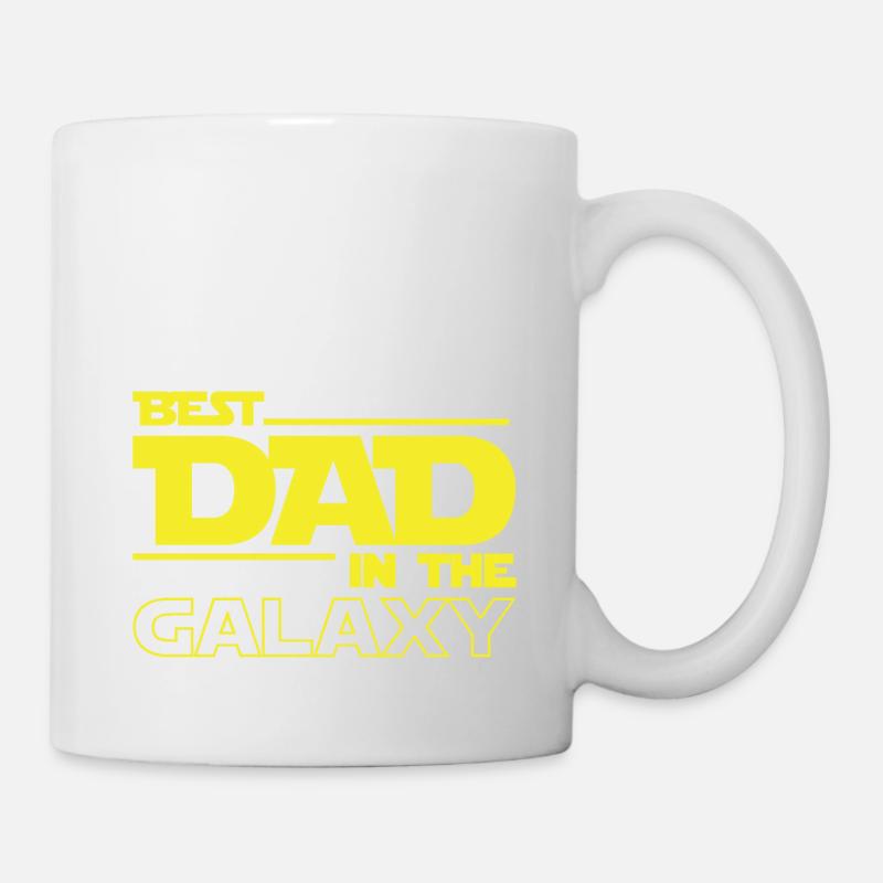 BEST DAD IN THE GALAXY - Mug - white