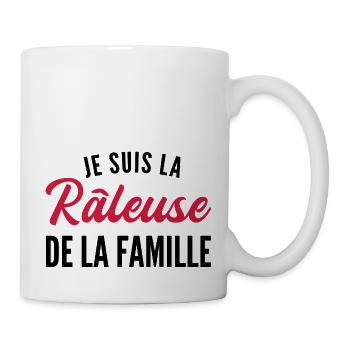 je suis râleuse / humour raleuse - Mug blanc - blanc - Droite
