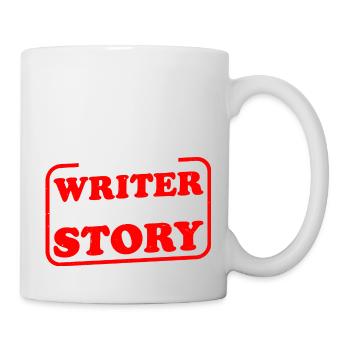 Tout ce que vous dites ou faites peut être utilisé dans une histoire 29 - Mug blanc - blanc - Droite