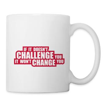 Séance d’entraînement Fitness Motivation Citation - Mug blanc - blanc - Droite