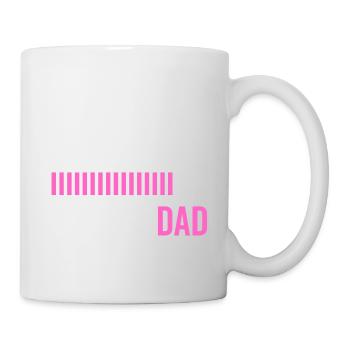 Bald Papa sein - Tasse - Weiß - Rechts