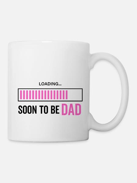 Bald Papa sein - Tasse - Weiß