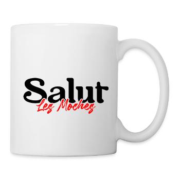 Salut les gens pas beaux - humour sarcasme - Mug blanc - blanc - Droite
