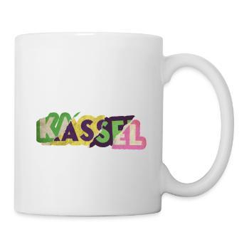 Kassel Allemagne Ville Police Punk Rétro - Mug blanc - blanc - Droite