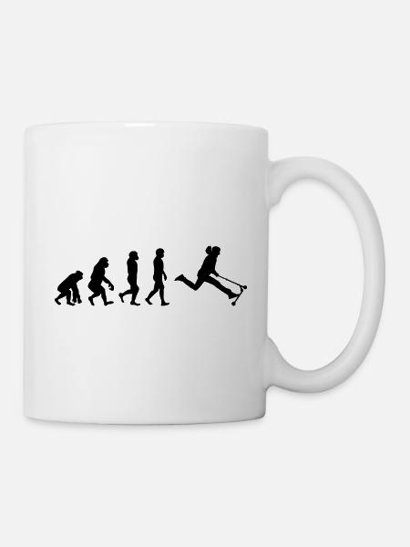 Stunt Scooter Freestyle Scootering Evolution - Mug blanc - blanc