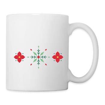Christmas pattern, ideal for the holidays - Mug - white - Right