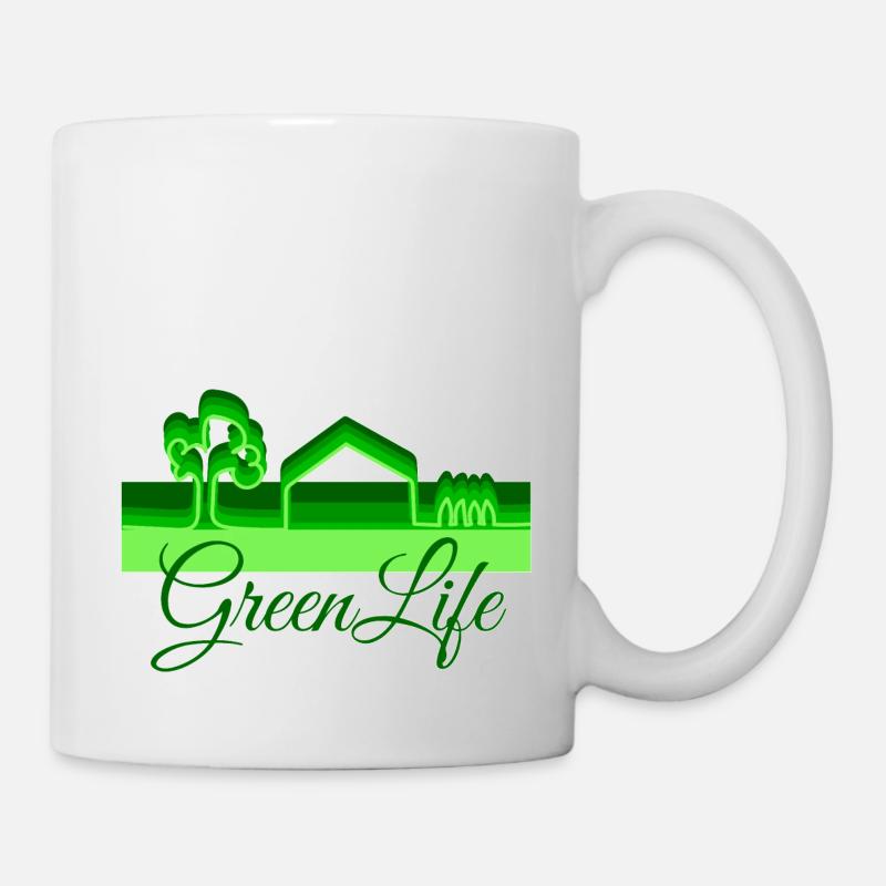 Vie verte - Mug blanc - blanc