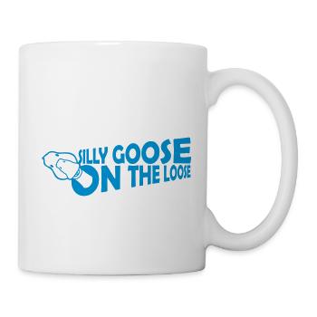 goose on the loose - Tasse - Weiß - Rechts