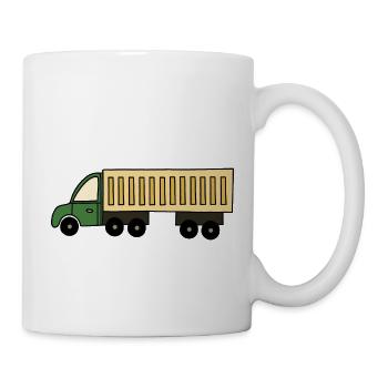 A truck - Mug - white - Right
