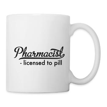Pharmacien - Mug blanc - blanc - Droite