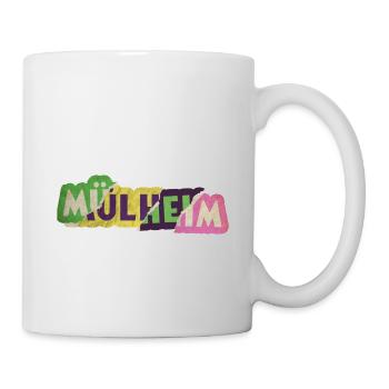 Mülheim Allemagne City Font Punk Rétro - Mug blanc - blanc - Droite