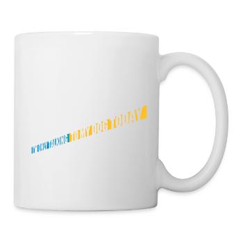 ne parler qu’au chien - Mug blanc - blanc - Droite