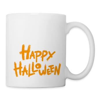 HAPPY HALLOWEEN - JOYEUX HALLOWEEN - Mug blanc - blanc - Droite