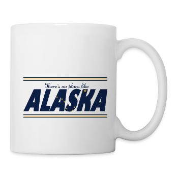 Kein Ort Alaska - Tasse - Weiß - Rechts