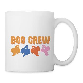 Lustige Halloween Geister Crew - Boo Crew - Tasse - Weiß - Rechts