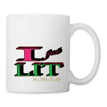 Humor Geek Book Fan Joke Book Connoisseur - Mug - white - Right