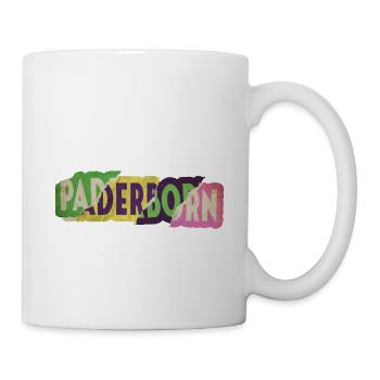 Paderborn Allemagne Ville Police Punk Rétro - Mug blanc - blanc - Droite