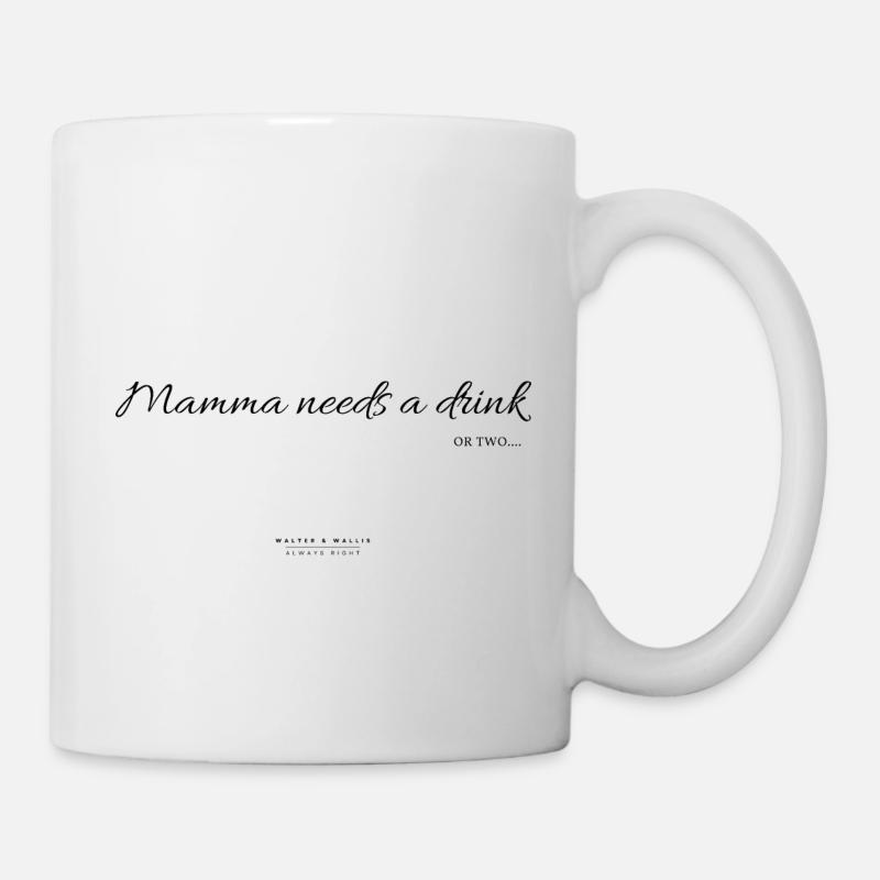 Walter & Wallis - Mummy 15 - Mug blanc - blanc