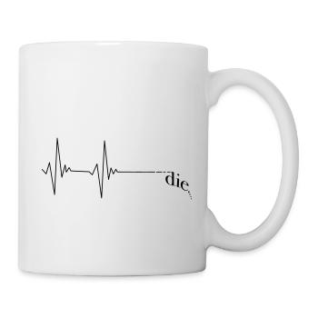 The or live ECG - Mug - white - Right