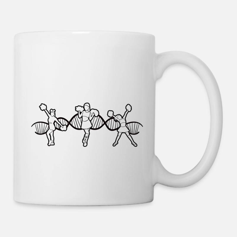 Cheerleaderin Cheerleader Geschenk Cheerleading - Tasse - Weiß