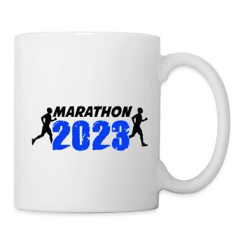 Marathon 2023 - Tasse - Weiß - Rechts
