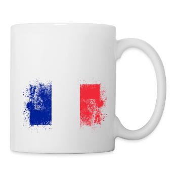 Frankreich - Tasse - Weiß - Rechts