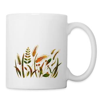 Pflanzen - Tasse - Weiß - Rechts