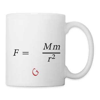 Isaac Newton - Mug - white - Right