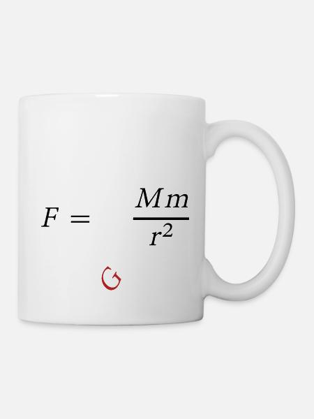 Isaac Newton - Mug blanc - blanc