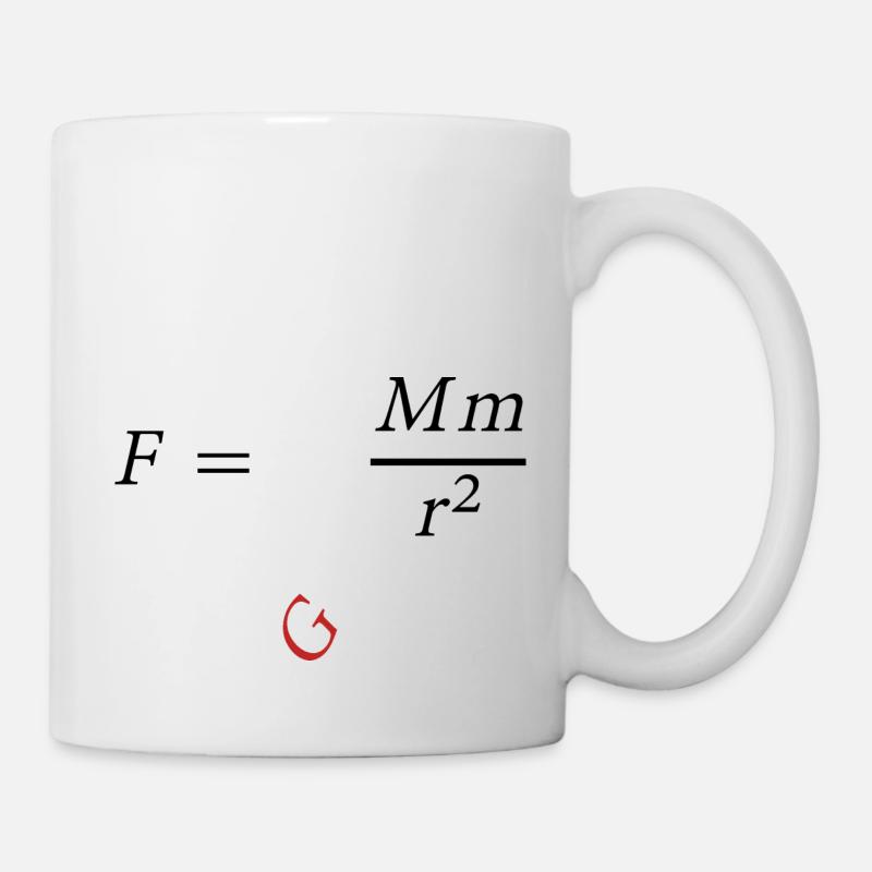 Isaac Newton - Mug blanc - blanc