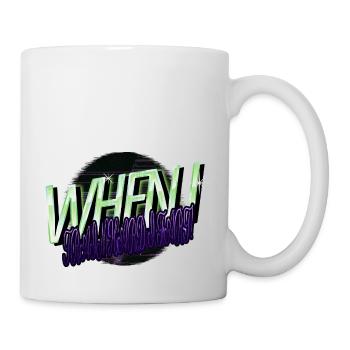 basketball bday funny sayings barbells happy - Mug - white - Right