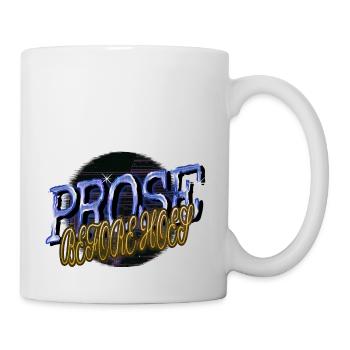 happy funny humor movies present idea - Mug - white - Right