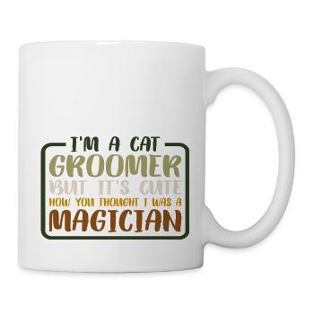 But It's Cute How You Thought I Was A Magician 3 - Mug - white - Right