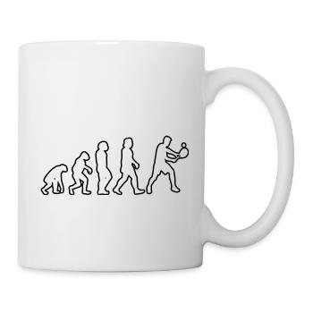Tennis Joueur de tennis Raquette de tennis Club de tennis - Mug blanc - blanc - Droite