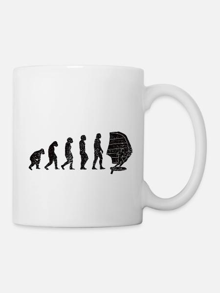 Surf Kitesurfer Windsurfer Windsurfer Windsurfing Cadeau - Mug blanc - blanc