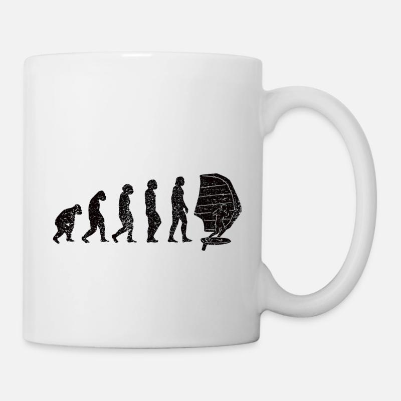 Surf Kitesurfer Windsurfer Windsurfer Windsurfing Cadeau - Mug blanc - blanc