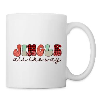 Joyeux Noël, Noël, vacances, jours fériés - Mug blanc - blanc - Droite