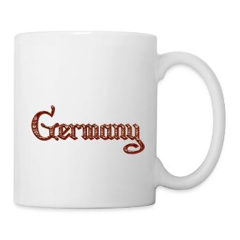 Weltmeisterschaft Germany Deutschland WM Fußball - Tasse - Weiß - Rechts