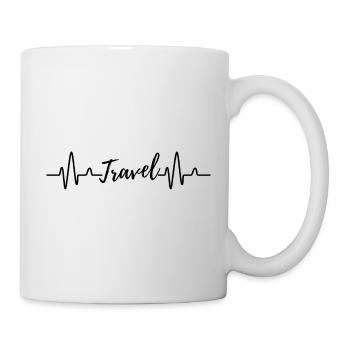 Travel Reisen Reiseliebe Reiselust - Tasse - Weiß - Rechts