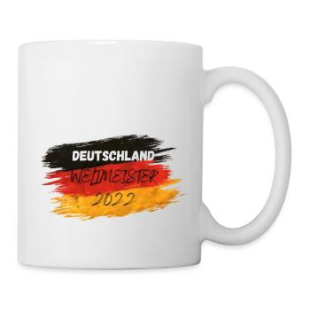 DEUTSCHLAND - Tasse - Weiß - Rechts