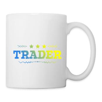 Trader Beruf - Tasse - Weiß - Rechts